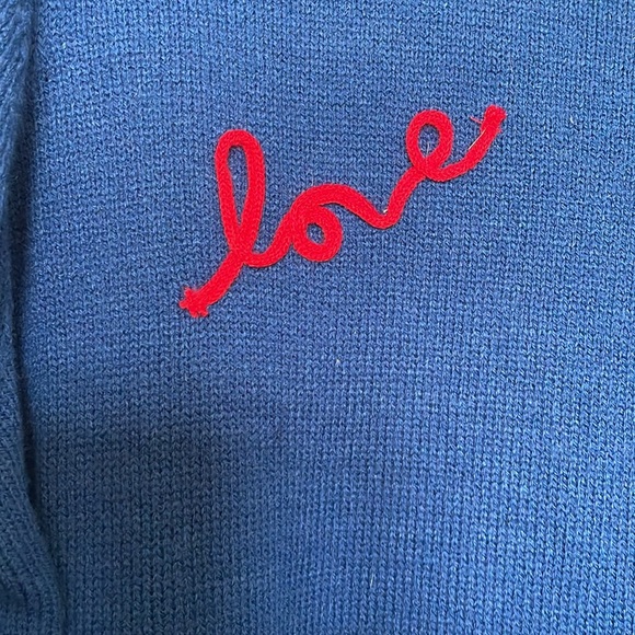 Love Ellie, love script, crewneck sweater size XL EUC - Picture 3 of 4